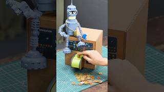 THIS IS AWESOME! 🤖💰 DIY Cardboard Coin Bank