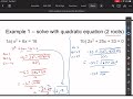 Exploring the Quadratic Formula and Discriminant