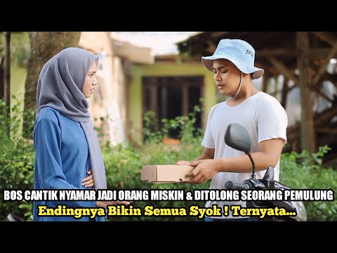 BOS KAYA NYAMAR JADI ORANG MISKIN YG KELAPARAN & DITOLONG SEORANG PEMULUNG! Endingnya Bikin Syok