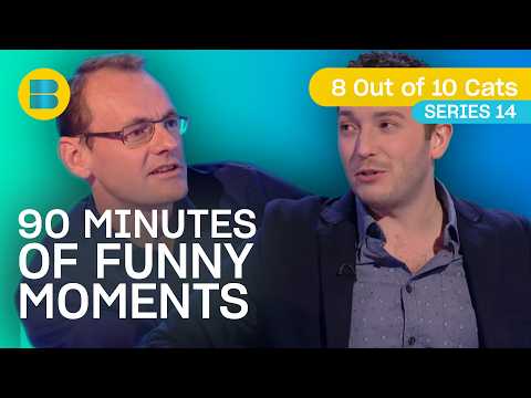 90  Minutes of Funny Moments From Series 14! | 8 Out of 10 Cats | Banijay Comedy