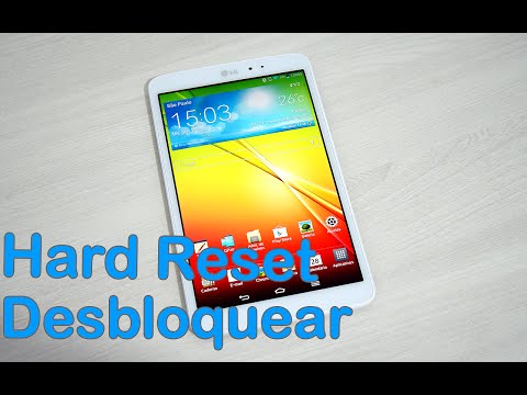 (ENGLISH) Como Formatar Tablet LG G Pad V480 -- Desbloquear, Hard Reset, Factory Reset, G-Tech