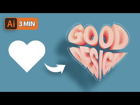 [3분팁] 초간단 타이포 그래픽 [일러스트]