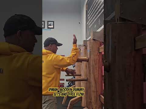 Ipman Wooden Dummy #martialarts #wushufight #ipman #woodendummy #wingchunindia #wingchun #vingtsun