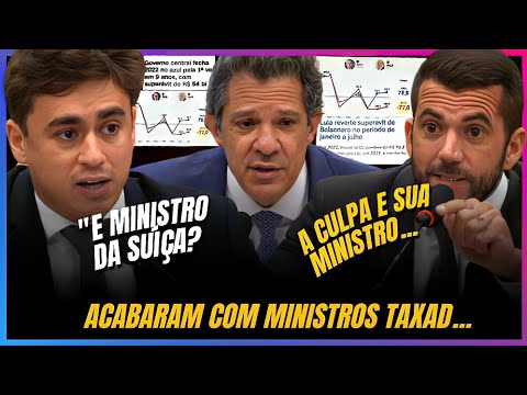 NICOLAS FERREIRA E CARLOS JORDY ESFREGARAM VERDADE NA CARA DO MINISTRO HADDAD | Clips dos Pods