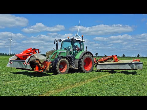 Gras Maaien | Fendt 722 Vario + Kuhn | 2025