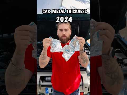 Is it Good or Bad? Car Metal is Getting Thinner #car #betterhack #Carlovershub