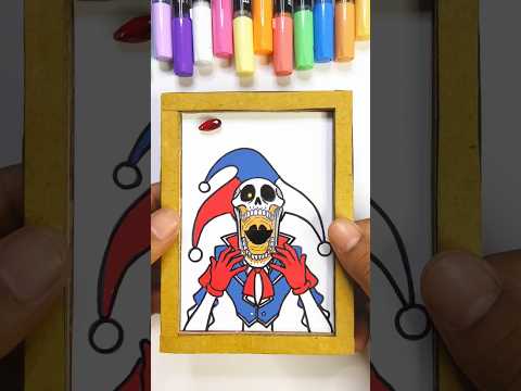 Poppy Playtime PROTOTYPE pinball coloring challenge#poppyplaytime #prototype #shorts