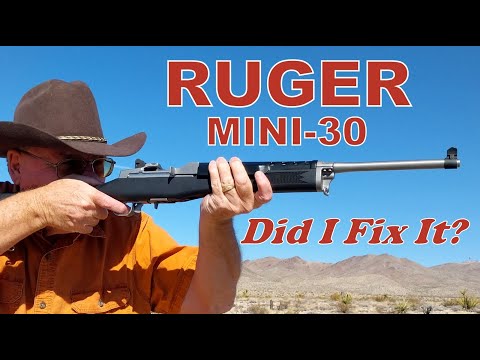 Did I Fix My "New" Ruger Mini-30 Rifle? Does Accuracy Still Suck? New Recoil Spring and Magazines