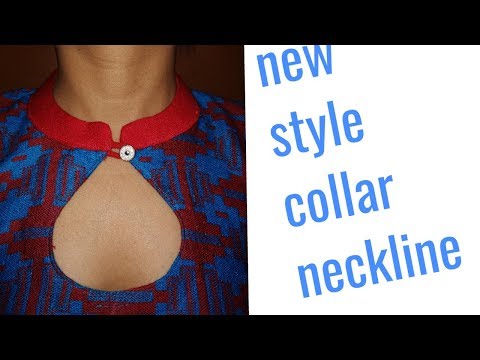 Round collar neckline with new style