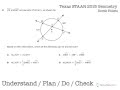 Secants and Angles in Circles