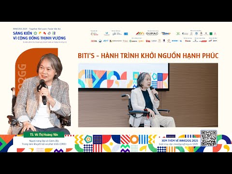 INNO2GG 2025 | Hành Trình Thấu Hiểu, Chuyển Hoá và Lan Toả - Diễn giả: TS. Võ Thị Hoàng Yến