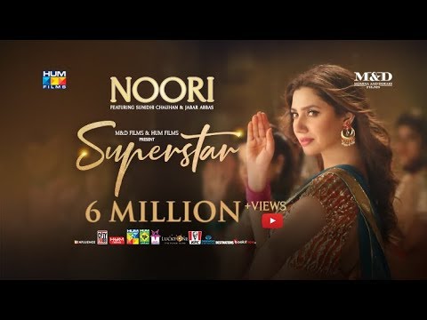 Noori Song | Superstar | Mahira Khan | Bilal Ashraf | Sunidhi Chauhan &amp; Jabar Abbas | Azaan