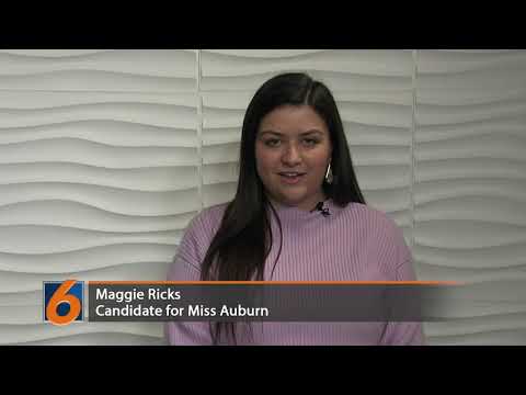 Maggie Ricks, candidate for Miss Auburn