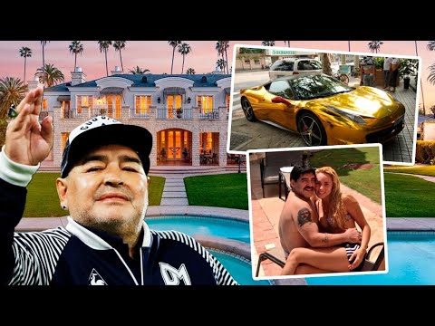 ASSIM ERA A VIDA DA LENDA DO FUTEBOL DIEGO MARADONA