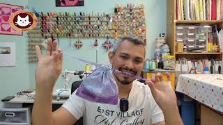 🎁 Bolsitas con Tiritas ¡Fáciles con costura francesa! | Costura Paso a Paso 👵🧵
