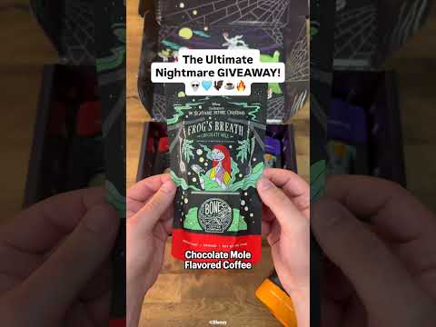 💀🩵 It's the Ultimate Nightmare Giveaway! ☕️