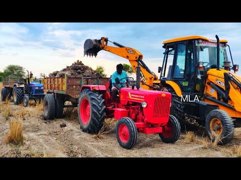Mahindra 575 power plus tractor with fully loaded trolley | John Deere tractor power | CFV