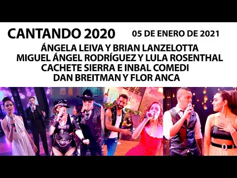 Cantando 2020 – Programa 05/01/21 – 4 parejas en una nueva ronda de #RitmoLibre