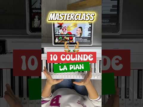 Masterclass pian Crăciun