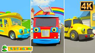 🔴LIVE | Street Vehicle Song | Bus, Tow Truck | Nursery Rhymes & Kids Songs |