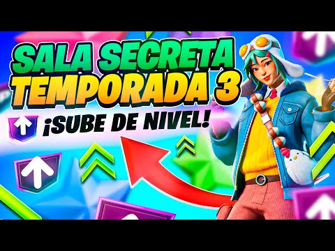 "MAPA de XP" Como SUBIR RAPIDO de NIVEL en Fortnite *Temporada 3 Capitulo 6* MAPAS DE XP Fortnite!