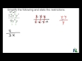 Simplifying Rational Expressions and Values