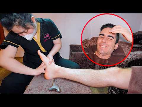 ASMR: I Fell Asleep with this Vietnamese Foot Reflexology Massage 💆😴