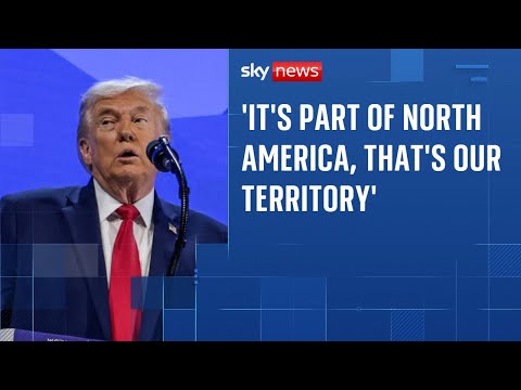 Trump says only US can guarantee Greenland's security