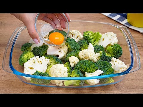 Ich mache das jeden Tag, seit ich dieses Rezept gelernt habe! Köstlicher Brokkoli mit Blumenkohl!