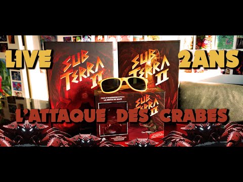 L'ATTAQUE DES CRABES ! SUB TERRA 2 - LIVE 2 ANS DE LA CHAINE YOUTUBE !