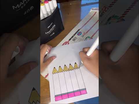 PAPER SQUISHY PENSIL✏️| BACK TO SCHOOL EDITION