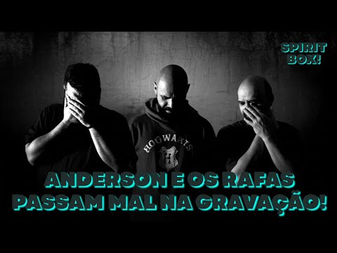 ANDERSON E OS RAFAS PASSAM MAL NA GRAVAÇÃO!
