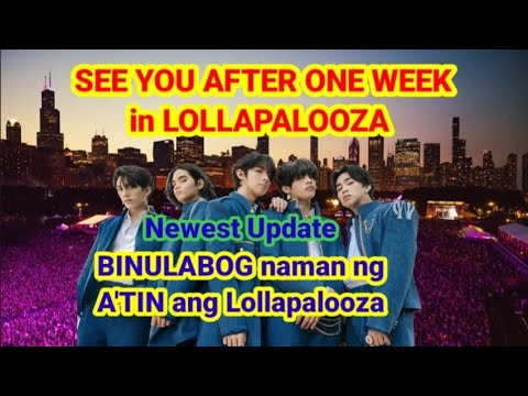 New Update ni Lollapalooza, BINULABOG ng NAPAKARAMING A'TIN! Excited for SB19! See you in One Week!