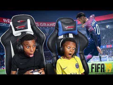 LOSING TO A 5 YEAR OLD, FIFA 19 MY FIRST GAME PLAY