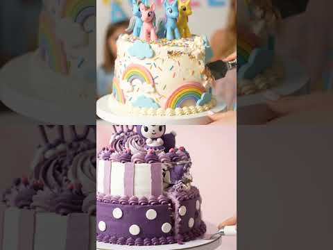 Birthday cake unicorn and kuromi #happybirthday #kuromi #sanrio #unicorn