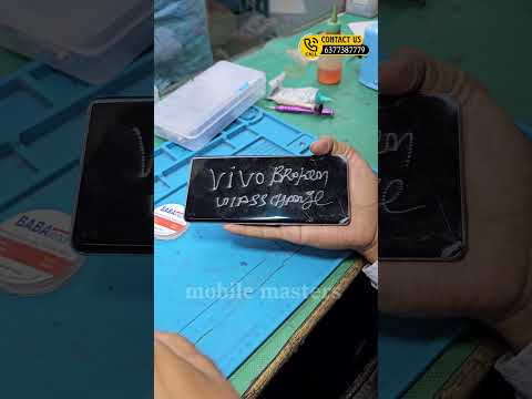 vivo broken glass replacement #glassreplacement #vivo #edge #repair