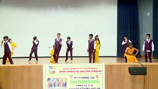 School Annual Day 2025-26. Chak dhoom, dance by 4th B students. #dance #school #performance