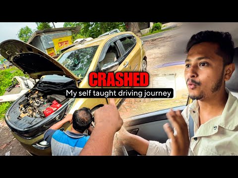নতুন গাড়ি চালাতে গিয়ে যেটা না হওয়ার ছিল সেটাই হলো 😢 My Self-Taught Driving Journey 2025