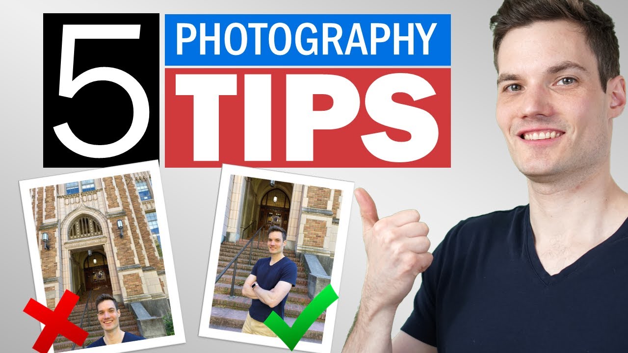 5 Practical Photography Tips to Instantly Improve YOUR Photos - Kevin Stratvert
