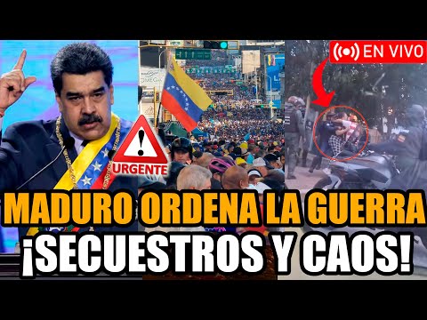 ?URGENTE MADURO ORDENÓ LA GUERRA EN VENEZUELA ?SECUESTROS Y CAOS? | FRAN FIJAP