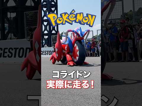 実物大『コライドン』が自立して走る姿がすごすぎる！！！#ポケモン