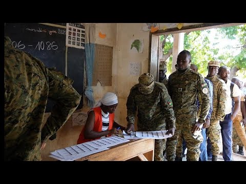 YouTube video thumbnail: Togo’s Security Forces Cast Early Votes Ahead of High-Stakes Municipal Elections