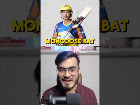 The Rise and Fall of the "Mongoose Bat" #cricket
