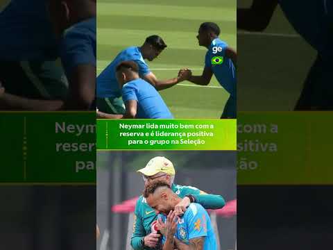 O BASTIDORES DE COMO NEYMAR ESTÁ LIDANDO COM A RESERVA | Copa do Mundo 2026 | #shorts | ge.globo