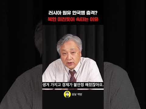 러시아 <strong>원유</strong> 한국행 충격 북한 미친듯이 속타는 이유 (류한수 교수)