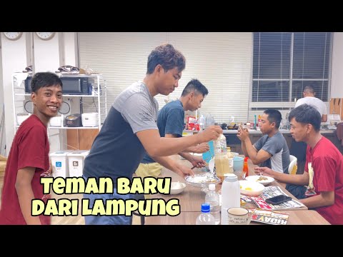 Teman Baru Dari Lampung Tulang Bawang‼️Makan bareng teman apato | bajidot tki Jepang