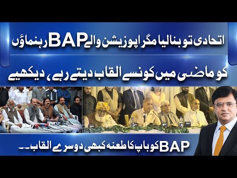 BAP ya Baap | Watch What Opposition Leaders used to say against BAP Leaders | Kamran Khan Analysis