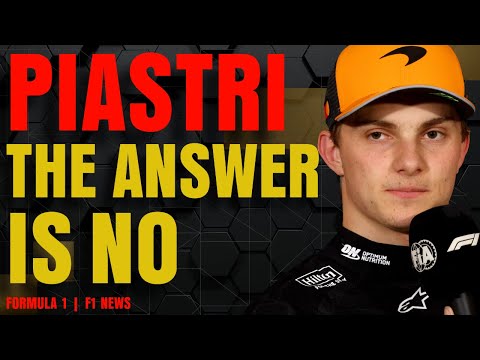 F1 NEWS| Piastri Shows His Grit With Mclaren 😳