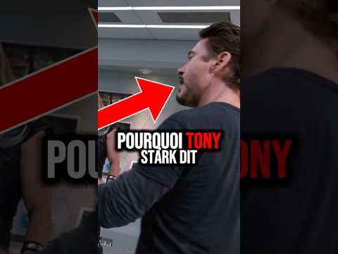 pourquoi TONY STARK menace CAPTAIN AMERICA ? #captainamerica #ironman
