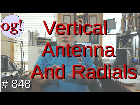 Vertical Antenna And Radials (#848)